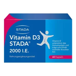 VITAMIN D3 STADA 2000 I.U. kapsul, 60 kosov