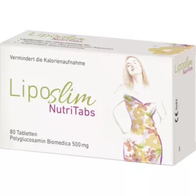 LIPOSLIM Tablete NutriTabs, 80 kosov