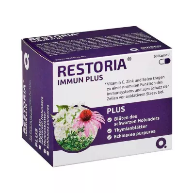 RESTORIA IMMUN PLUS Kapsule, 60 kosov