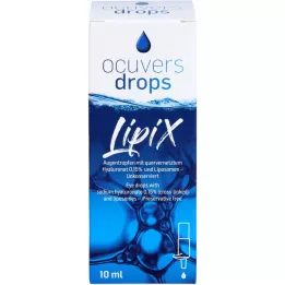 OCUVERS kapljice LipiX kapljice za oči, 10 ml
