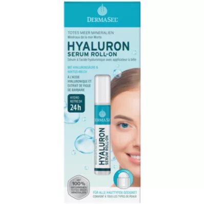 DERMASEL Roll-on s hialuronom iz Mrtvega morja, 15 ml