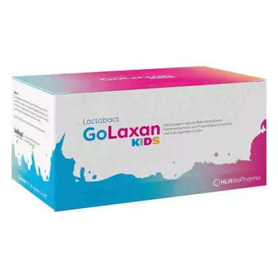Lactobact GoLaxan KIDS prašek (14 kosov)