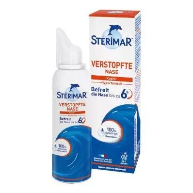 STÉRIMAR Pršilo za nos 2 v 1 za zamašen nos & Sredstvo za izpiranje, 100 ml STÉRIMAR Pršilo za nos 2 v 1 za zamašen nos & Sredstvo za izpiranje, 100 ml