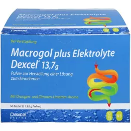 MACROGOL plus Elektroliti Dexcel 13,7 g PLE, 50 kosov