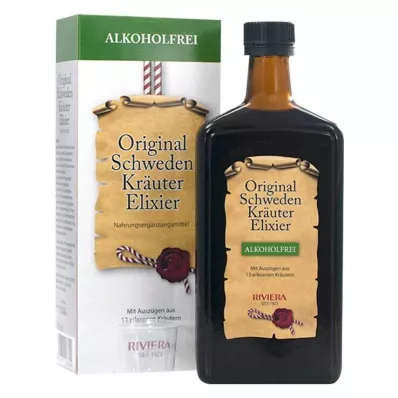 Riviera Originalni švedski zeliščni eliksir brez alkohola, 500 ml