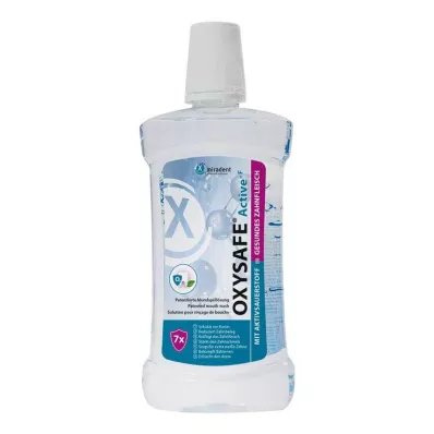 Miradent Oxysafe Active ustna voda z aktivnim kisikom, 500 ml Miradent Oxysafe Active ustna voda z aktivnim kisikom, 500 ml