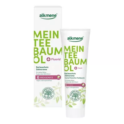 Alkmene My Tea Tree Oil zobna pasta za zaščito pred kariesom (100 ml)