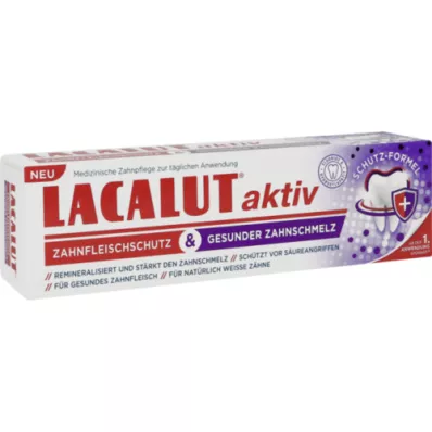 LACALUT aktivna zaščita dlesni &amp; zdrava sklenina, 75 ml