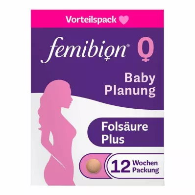 Femibion 0 tablete za načrtovanje otroka, 84 kos