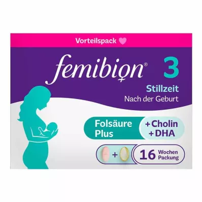 Femibion 3 kombinirano pakiranje za dojenje, 2x112 kos Femibion 3 kombinirano pakiranje za dojenje, 2x112 kos