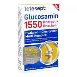TETESEPT Glukozamin 1550 filmsko obložene tablete, 40 kosov