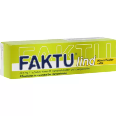 FAKTU Lindovo mazilo za hemoroide, 25 g