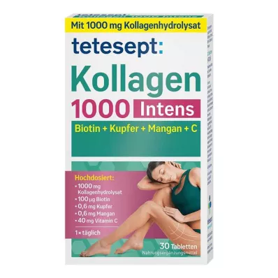 Tetesept Collagen 1000 Intens tablete, 30 kom Tetesept Collagen 1000 Intens tablete, 30 kom