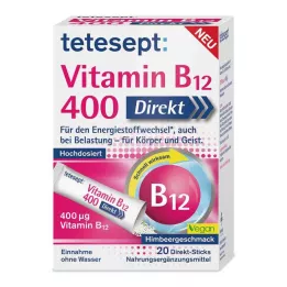 TETESEPT Vitamin B12 400 Direct Sticks, 20 kosov