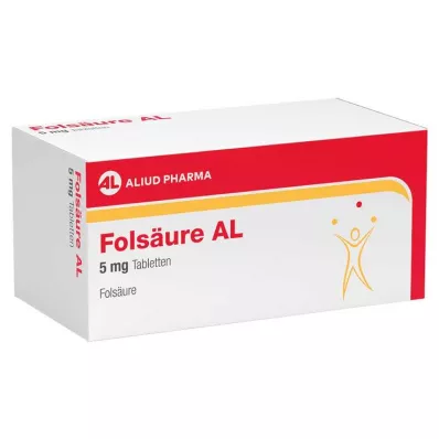 Folna kislina AL 5 mg tablete, 100 kosov Folna kislina AL 5 mg tablete, 100 kosov