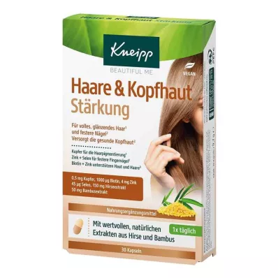 Kneipp Hair & Kapsule za krepitev lasišča, 30 kos Kneipp Hair & Kapsule za krepitev lasišča, 30 kos