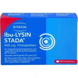 IBU-LYSIN STADA 400 mg filmsko obložene tablete, 20 kosov