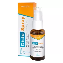 DICLOSPRAY 40 mg/g pršilo za nanašanje na kožo, 25 g