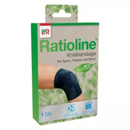 RATIOLINE Opora za koleno velikosti L, 1 kos
