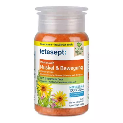 Tetesept Sea Salt Muscle & Movement (600 g) Tetesept Sea Salt Muscle & Movement (600 g)