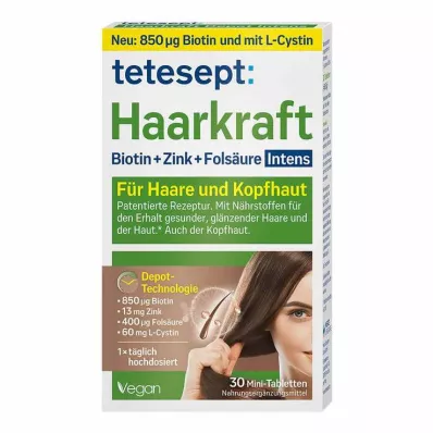 Tetesept Haarkraft Depot Intens tablete, 30 kom Tetesept Haarkraft Depot Intens tablete, 30 kom