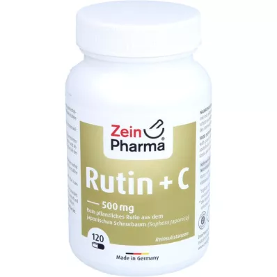 RUTIN Kapsule 500 mg+C, 120 kosov