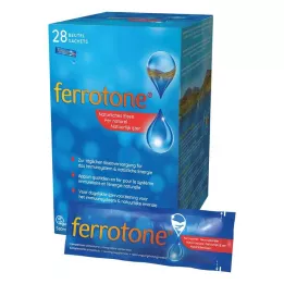 FERROTONE Vrečke z naravnim železom, 28X20 ml