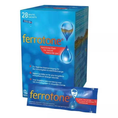 Ferrotone vrečka iz naravnega železa, 28X20 ml Ferrotone vrečka iz naravnega železa, 28X20 ml