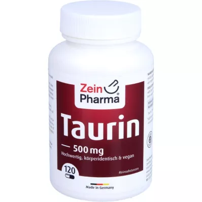 TAURIN 500 mg kapsule, 120 kosov