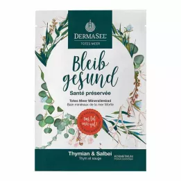 DERMASEL Kristali za kopel iz Mrtvega morja Ostanite zdravi, 60 g
