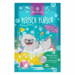DERMASEL Pena za otroke Dead Sea Plitsch Platsch, 2X15 ml