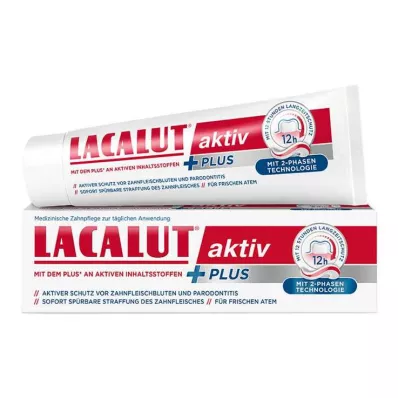Zobna pasta Lacalut Aktiv Plus, 75 ml