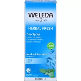 WELEDA Herbal Fresh Deo Spray žajbelj, 100 ml