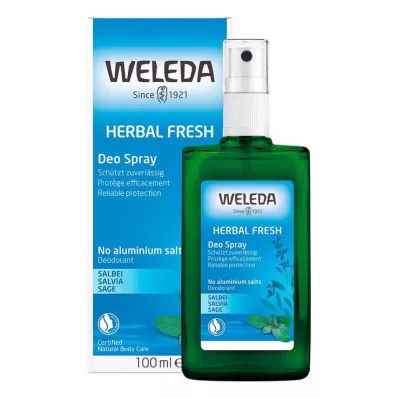 Weleda Herbal Fresh deodorant v spreju žajbelj, 100 ml Weleda Herbal Fresh deodorant v spreju žajbelj, 100 ml