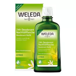 WELEDA Citrus Fresh Deo Spray steklenička za ponovno polnjenje, 200 ml