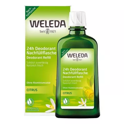 Weleda Citrus Fresh Deo Spray polnilna steklenička, 200 ml Weleda Citrus Fresh Deo Spray polnilna steklenička, 200 ml