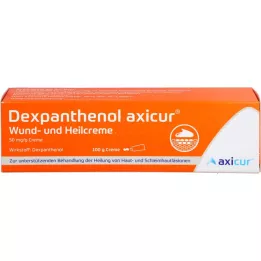 DEXPANTHENOL axicur krema za rane in celjenje 50 mg/g, 100 g