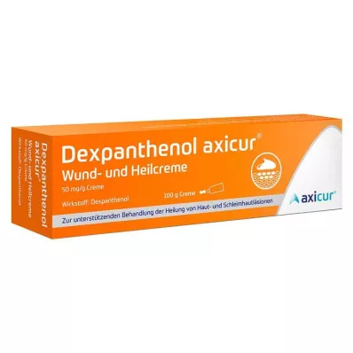 Dexpanthenol axicur® krema za rane in celjenje, 100 g Dexpanthenol axicur® krema za rane in celjenje, 100 g
