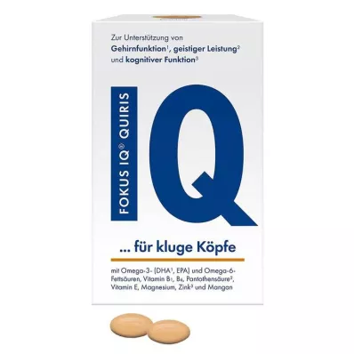 Focus IQ Quiris mehke kapsule, 120 kos Focus IQ Quiris mehke kapsule, 120 kos