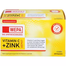 WEPA Vitamin C+Cink Kapsule, 60 kapsul