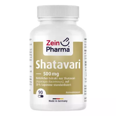 SHATAVARI Izvleček 20 % 500 mg kapsule, 90 kosov