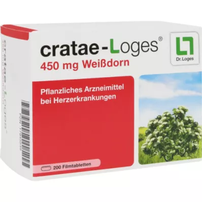 CRATAE-LOGES 450 mg filmsko obložene tablete gloga, 200 kosov