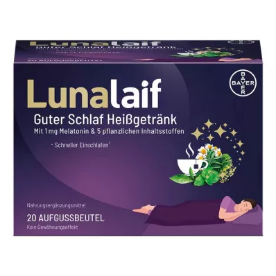 Vrečke za tople napitke Lunalaif Good Sleep, 20 kos Vrečke za tople napitke Lunalaif Good Sleep, 20 kos