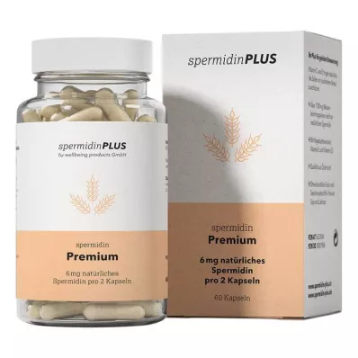 SPERMIDINPLUS Premium kapsule, 60 kapsul SPERMIDINPLUS Premium kapsule, 60 kapsul