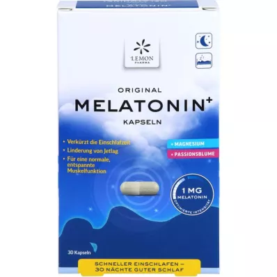 MELATONIN PLUS Kapsule, 30 kosov