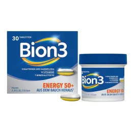 BION3 50+ Energijske tablete, 30 kapsul