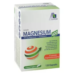 MAGNESIUM 400 mg kapsule, 120 kosov