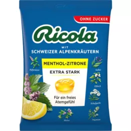 RICOLA o.Z.Beutel Mentol-Lemon extra strong Bon., 75 g