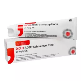 DICLO-ADGC Gel proti bolečinam forte 20 mg/g, 150 g