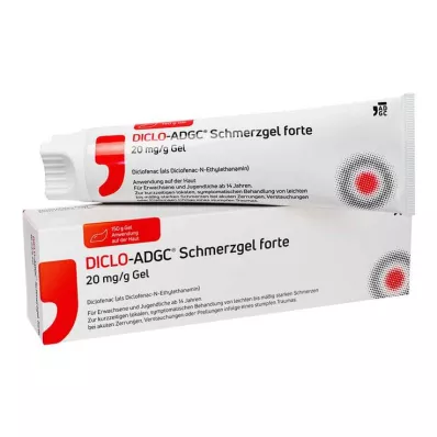 DICLO-ADGC® protibolečinski gel forte 20 mg/g, 150 g